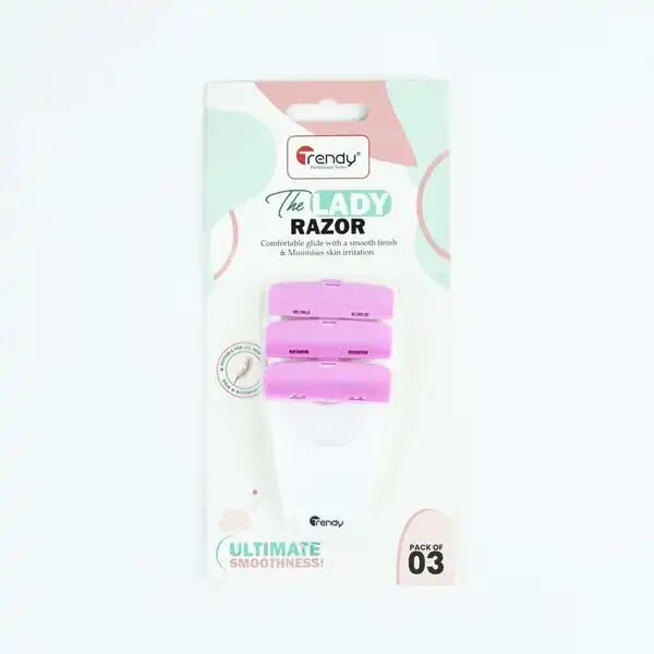 Trendy Body Razor TD-397 (1 Pack = 3 Pcs)