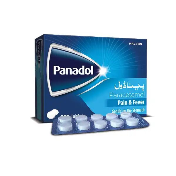 Panadol Tablets 500mg (1 Strip = 10 Tablets)